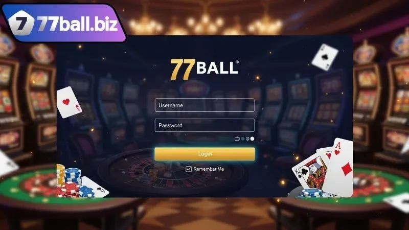 Hướng dẫn đăng nhập 77BALL dễ dàng, nhanh chóng