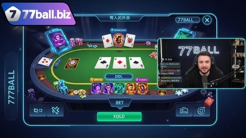 Tính năng livestream trong game bài online